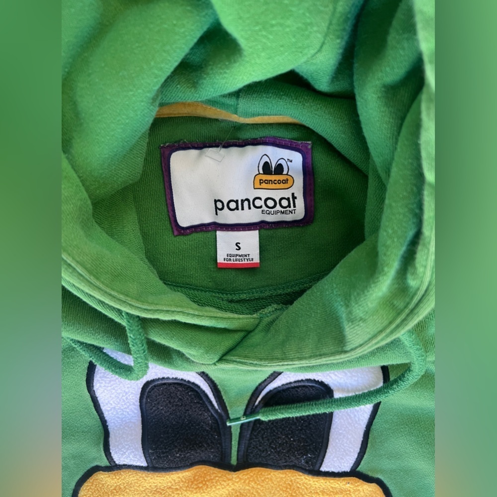 Pancoat Light Green Pop Eyes Hoodie - Picture 6 of 7